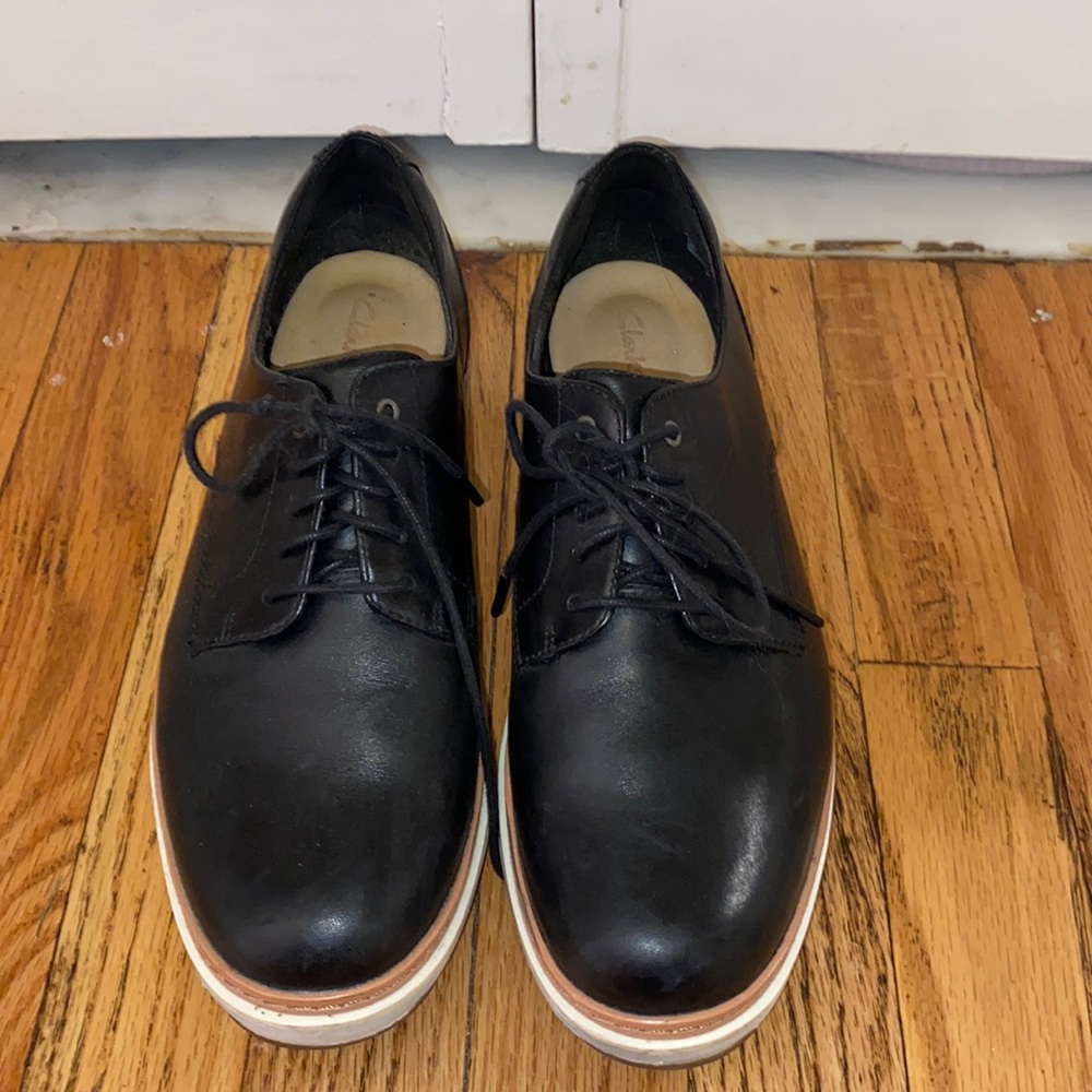 Black oxfords